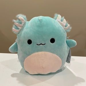 NWT 7.5” Anastasia the Teal Axolotl Squishmallow